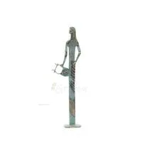 Apollo, the god of music, light, and protector of the arts in two designs, Full-body bronze decorative statue Bronze 6 - grifon.