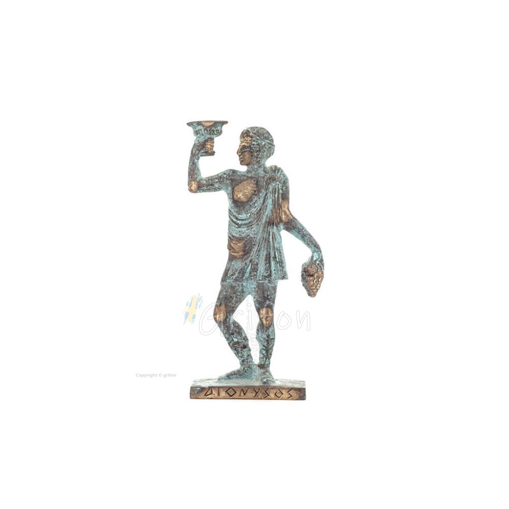 Dionysos: Vinets och festens gud. 23x8cm Helkroppsstaty Bronsdekoration, antikens Grekland Brons 1 - grifon.se Dionysos: Vinets och festens gud. 23x8cm Helkroppsstaty Bronsdekoration, antikens Grekland Brons 1 - grifon.se