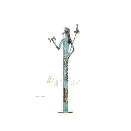 Zeus or Zeus: God of the Sky, Lightning, Law, Thunder, Order, 38x14cm Full Body Statue Bronze Ornament Bronze 1 - grifon.se