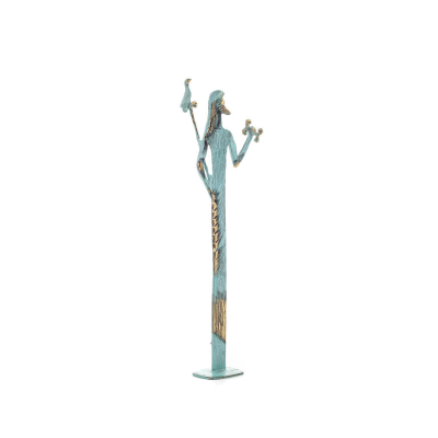 Zeus or Zeus: God of the Sky, Lightning, Law, Thunder, Order, 38x14cm Full Body Statue Bronze Ornament Bronze 3 - grifon.se 