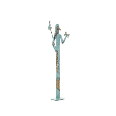 Zeus eller Zeus: himlens gud, blixt, lag, åska, ordning, 38x14 cm helkroppsstaty bronsprydnad Brons 3 - grifon.se 