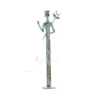 Hermes: Gudarnas budbärare, 37x13 cm staty i brons, antikens Grekland Brons 5 - grifon.se 