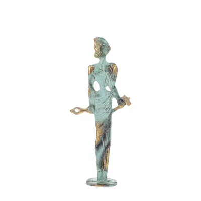 Hephaestus: God of Fire, Metallurgy, Heaven and Earth 20x8cm Full Body Statue Bronze Ornament, Ancient Greece Bronze 1 - grifon.