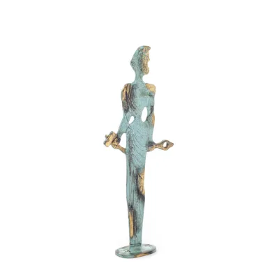 Hephaestus: God of Fire, Metallurgy, Heaven and Earth 20x8cm helkroppsstaty bronsprydnad, antikens Grekland Brons 3 - grifon.se 