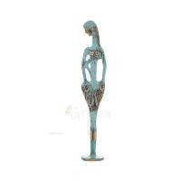 Leda the queen of Sparta with Zeus transfigured in her bosom 25x5cm Full length statue Bronze decorative Bronze 6 - grifon.se 