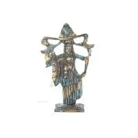 Mykensk statyett 22x13cm Helkroppsstaty Bronsdekoration Brons 1 - grifon.se 