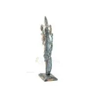 Mykensk statyett 22x13cm Helkroppsstaty Bronsdekoration Brons 2 - grifon.se 
