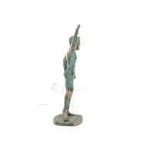 Staty 19x7 cm helkroppsstaty brons, modern dekorativ Brons 5 - grifon.se 