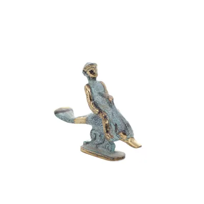 Dolphin child: symbol of freedom, joy, strength, harmony 8x10cm Bronze decoration Bronze 2 - grifon.se 
