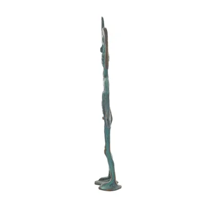 Achilles: The Invulnerable Warrior and King of the Myrmidons 24 cm helkroppsstaty Brons Ornament, antikens Grekland Brons 3 - gr