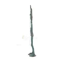 Achilles: The Invulnerable Warrior and King of the Myrmidons 24 cm helkroppsstaty Brons Ornament, antikens Grekland Brons 3 - gr