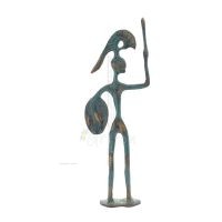 Achilles: The Invulnerable Warrior and King of the Myrmidons 24 cm helkroppsstaty Brons Ornament, antikens Grekland Brons 5 - gr