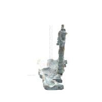 Snake Goddess, Fertility Goddess 20x10cm Bronze, Full Body Statue Bronze Ornament, Minoan Civilization, Ancient Greece Bronze 3 