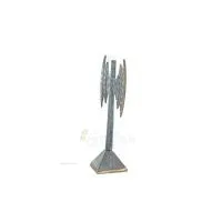 Double Pelekis: The Sanctuary, for ritual sacrifice19x13cm Bronze decoration, Minoan civilization, ancient Greece Bronze 2 - gri