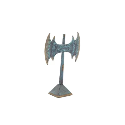 Double Pelekis: The Sanctuary, för rituella offer19x13cm Bronsdekoration, minoisk civilisation, antikens Grekland Brons 3 - grif