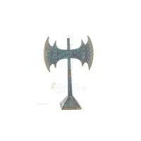 Double Pelekis: The Sanctuary, for ritual sacrifice19x13cm Bronze decoration, Minoan civilization, ancient Greece Bronze 6 - gri