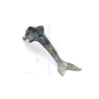 Dolphin: symbol of freedom, joy, strength, harmony 5x18cm Full body statue Bronze decoration Bronze 2 - grifon.se 