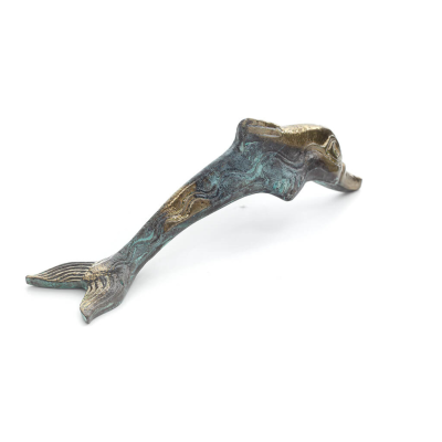 Dolphin: symbol of freedom, joy, strength, harmony 5x18cm Full body statue Bronze decoration Bronze 3 - grifon.se 