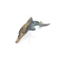Dolphin: symbol of freedom, joy, strength, harmony 5x18cm Full body statue Bronze decoration Bronze 5 - grifon.se 