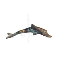 Dolphin: symbol of freedom, joy, strength, harmony 3x14cm Full body statue Bronze decoration Bronze 4 - grifon.se 