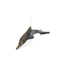 Dolphin: symbol of freedom, joy, strength, harmony 3x14cm Full body statue Bronze decoration Bronze 5 - grifon.se 