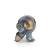 Huvudbonad, från antikens och medeltida minisoldater, bronsdekoration, antikens Grekland Brons 3 - grifon.se 