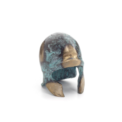 Headdress, from the ancient and medieval mini soldiers, Bronze decoration, ancient Greece Bronze 6 - grifon.se 