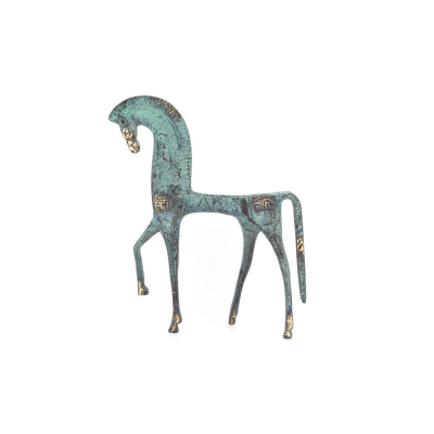 Horse or Steed: irrational, silent yet full of fire, energy, motion, 20cm, statuette, bronze decorative Bronze 1 - grifon.se 