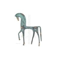 Horse or Steed: irrational, silent yet full of fire, energy, motion, 20cm, statuette, bronze decorative Bronze 1 - grifon.se 