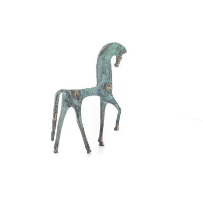 Horse or Steed: irrational, silent yet full of fire, energy, motion, 20cm, statuette, bronze decorative Bronze 3 - grifon.se 