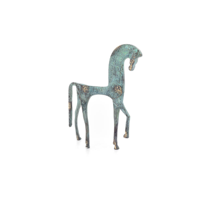 Horse or Steed: irrational, silent yet full of fire, energy, motion, 20cm, statuette, bronze decorative Bronze 4 - grifon.se 