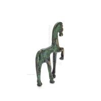 Bucephalus, the horse of Alexander the great, symbolizes undivided friendship, 12cm, statuette with base, Bronze decoration Bron