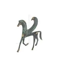 Pegasus, symbol för frihet, energi och inspiration, 11 cm, statyett med bas, dekorativ brons Brons 5 - grifon.se 
