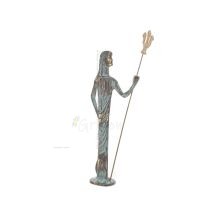 Poseidon: The God of the Sea, Earthquakes, Earth, Storms and Words a 25.5x10cm Full Body Statue Bronze Ornament Bronze 4 - grifo