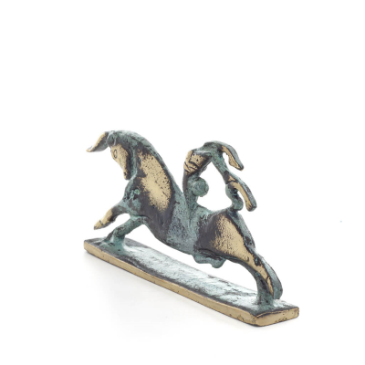 Bullfighting, competition in the Minoan civilization 6x13cm Full body statue Bronze decorative Bronze 2 - grifon.se 