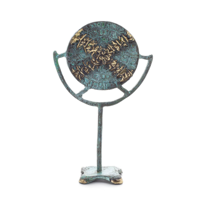 Phaistos Disc: The Unsolved Mystery, 15cm Bronze Ornament, Minoan Civilization, Ancient Greece Bronze 1 - grifon.se 