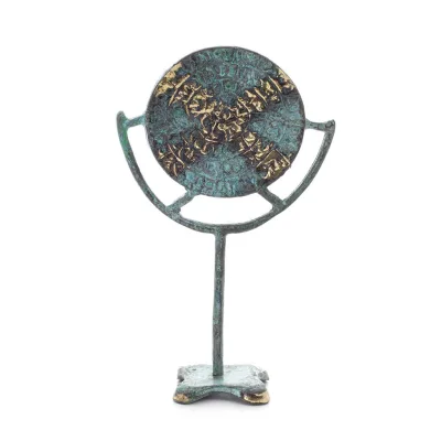 Phaistos Disc: The Unsolved Mystery, 15cm Bronze Ornament, Minoan Civilization, Ancient Greece Bronze 1 - grifon.se 