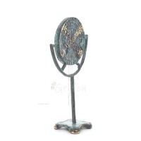 Phaistos Disc: The Unsolved Mystery, 15 cm bronsprydnad, minoisk civilisation, antikens Grekland Brons 5 - grifon.se 