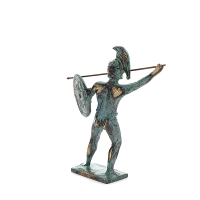 Leonidas: The King of Sparta 15x12cm helkroppsstaty Brons Ornament, antikens Grekland Brons 5 - grifon.se 