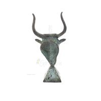 Minotaur: Queen Pasiphaes son, Bull head, bull head 15cm Bust, decorative, Minoan culture Bronze 4 - grifon.se 