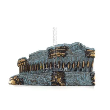 Parthenon, Akropolis i Aten: The Temple of Goddess Athena 6x14cm helkroppsstaty Brons Ornament Brons 1 - grifon.se 
