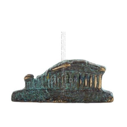 Parthenon, Acropolis of Athens: Temple of Goddess Athena 3x7cm Full Body Statue Bronze Ornament Bronze 1 - grifon.se