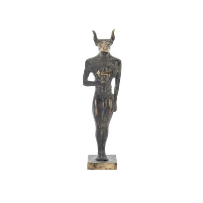 Minotaur: Plasma, the son of Pasiphae queen of Knossos Minoan era standing full length 18cm statue Bronze decorative Bronze 1 - 