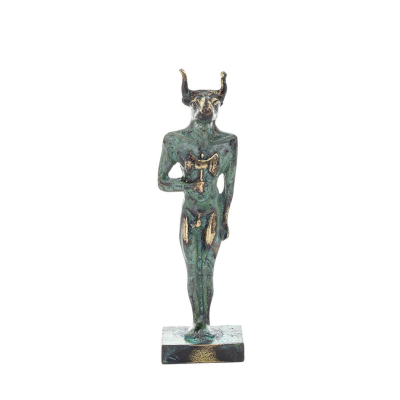 Minotaur: Plasma, the son of Pasiphae queen of Knossos Minoan era standing full length 15cm statue Bronze decorative Bronze 1 - 