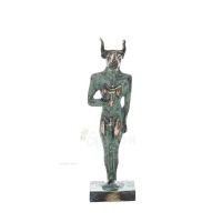 Minotaur: Plasma, the son of Pasiphae queen of Knossos Minoan era standing full length 15cm statue Bronze decorative Bronze 1 - 