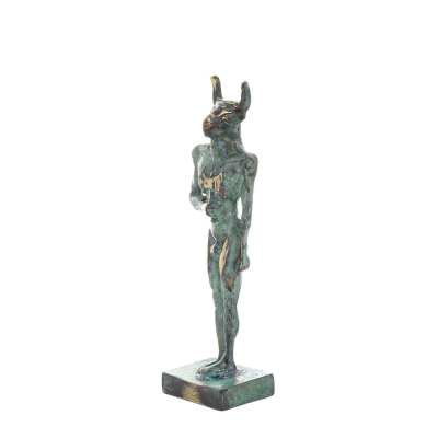 Minotaur: Plasma, the son of Pasiphae queen of Knossos Minoan era standing full length 15cm statue Bronze decorative Bronze 2 - 