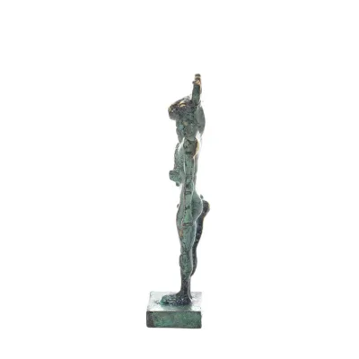 Minotaur: Plasma, son till Pasiphae drottning av Knossos Minoiska eran stående full längd 15 cm staty Brons dekorativ Brons 3 - 