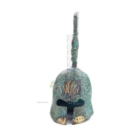 Headdress, from ancient and medieval soldiers 12x6cm Bronze ornament, ancient Greece Bronze 1 - grifon.se