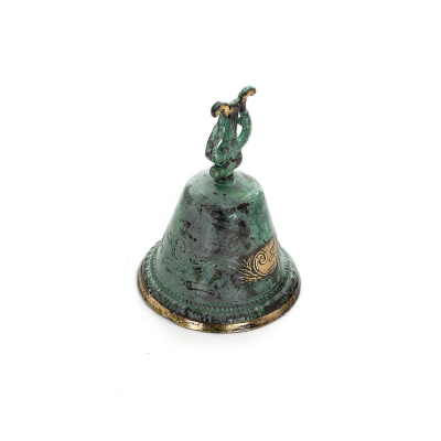 Klocka stor 12x6cm Helkroppsstaty Bronsdekoration Brons 3 - grifon.se 