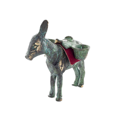 Donkey: Symbol of Endurance and Humility 9x10cm Full Body Statue Bronze Ornament Bronze 5 - grifon.se 